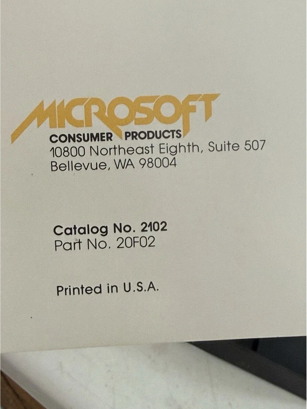 Microsoft Typing Tutor Cassette And Manual  Vintage